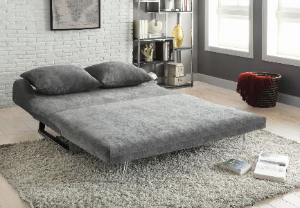 Grey Sofa Bed as Bed Affordable Portables