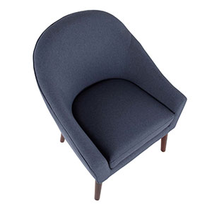 Bacci Accent Chair Blue Affordable Portables