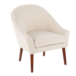 Bacci Accent Chair Oatmeal Affordable Portables