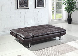 Dilleston Brown Sofa as a Bed Affordable Portables
