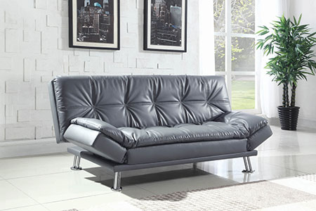 Dilleston Grey Sofa Bed Affordable Portables