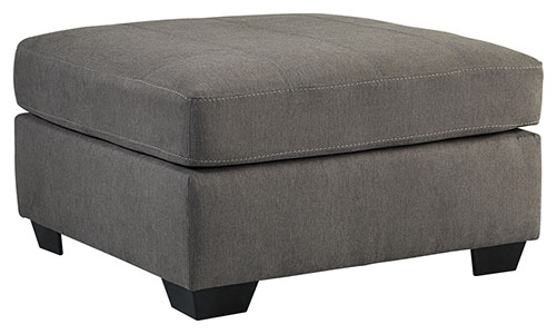 Maier Ottoman Charcoal Affordable Portables Chicago