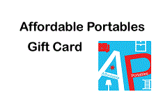 Gift Card Affordable Portables
